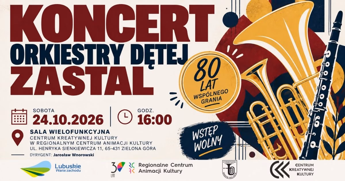 Koncert Orkiestry Dętej ZASTAL w RCAK