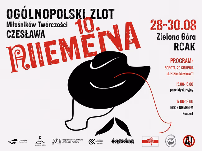 Plakat Zlot Miłośników Muzyki Czesława Niemena