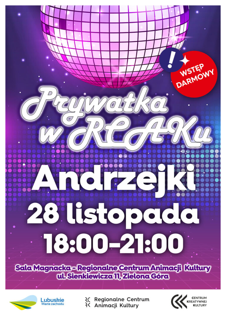 Prywatka w RCAKu – ANDRZEJKI!