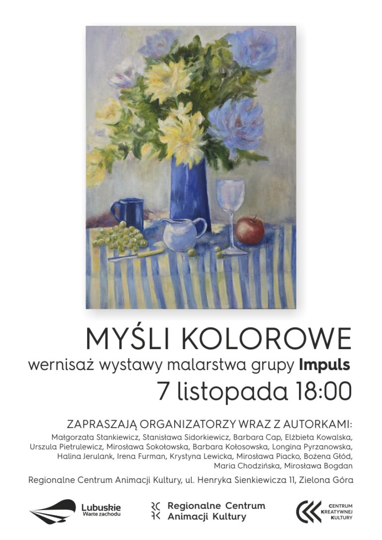 Myśli Kolorowe – wernisaż wystawy malarstwa grupy Impuls