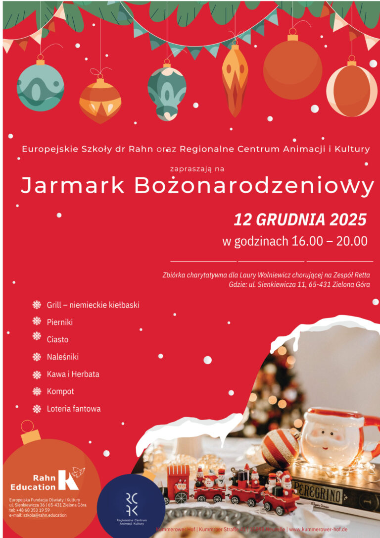 Jarmark Bożonarodzeniowy 2025 – Zapraszamy!