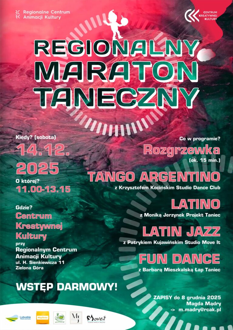 Mikołajkowy Regionalny Maraton Taneczny – już 14 grudnia!