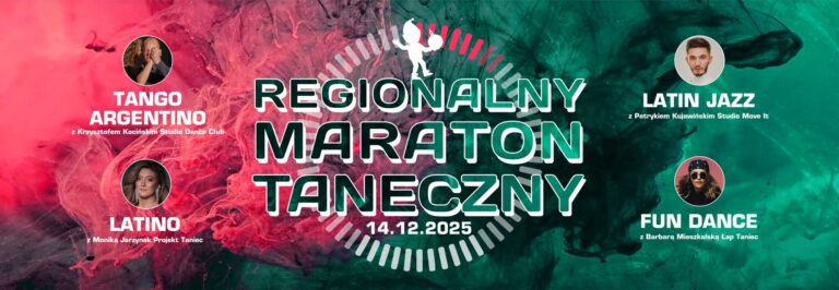 Poznajcie instruktorów tegorocznego Regionalnego Maratonu Tanecznego!