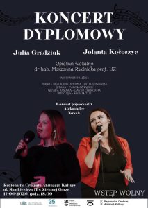 Zapraszamy na Koncert Dyplomowy!