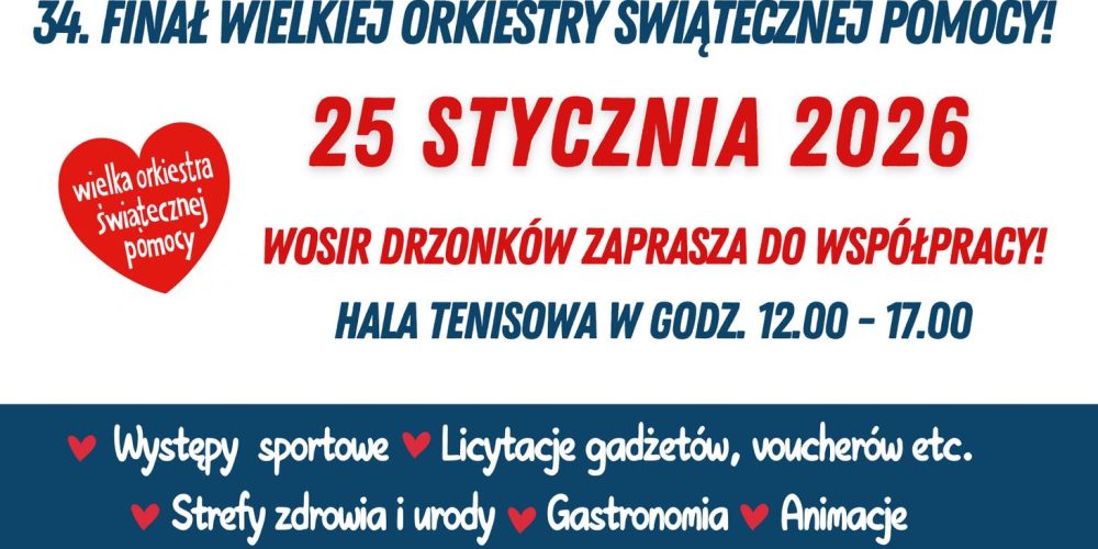 Regionalne Centrum Animacji Kultury gra z WOŚP!